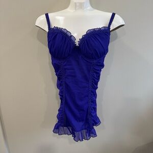 La Vie En Rose Deep Purple Camisole